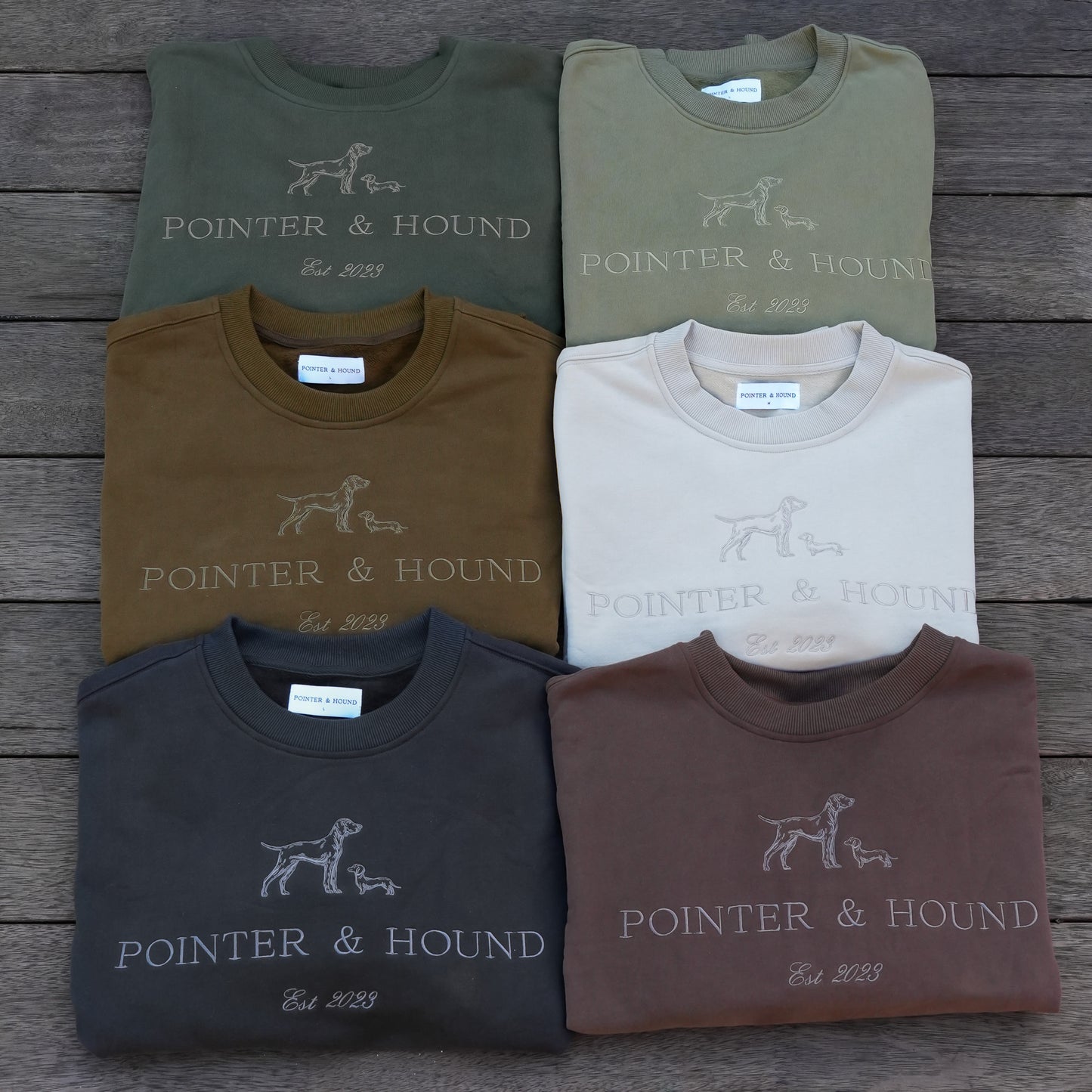 Womens Heritage Crew - Chocolate