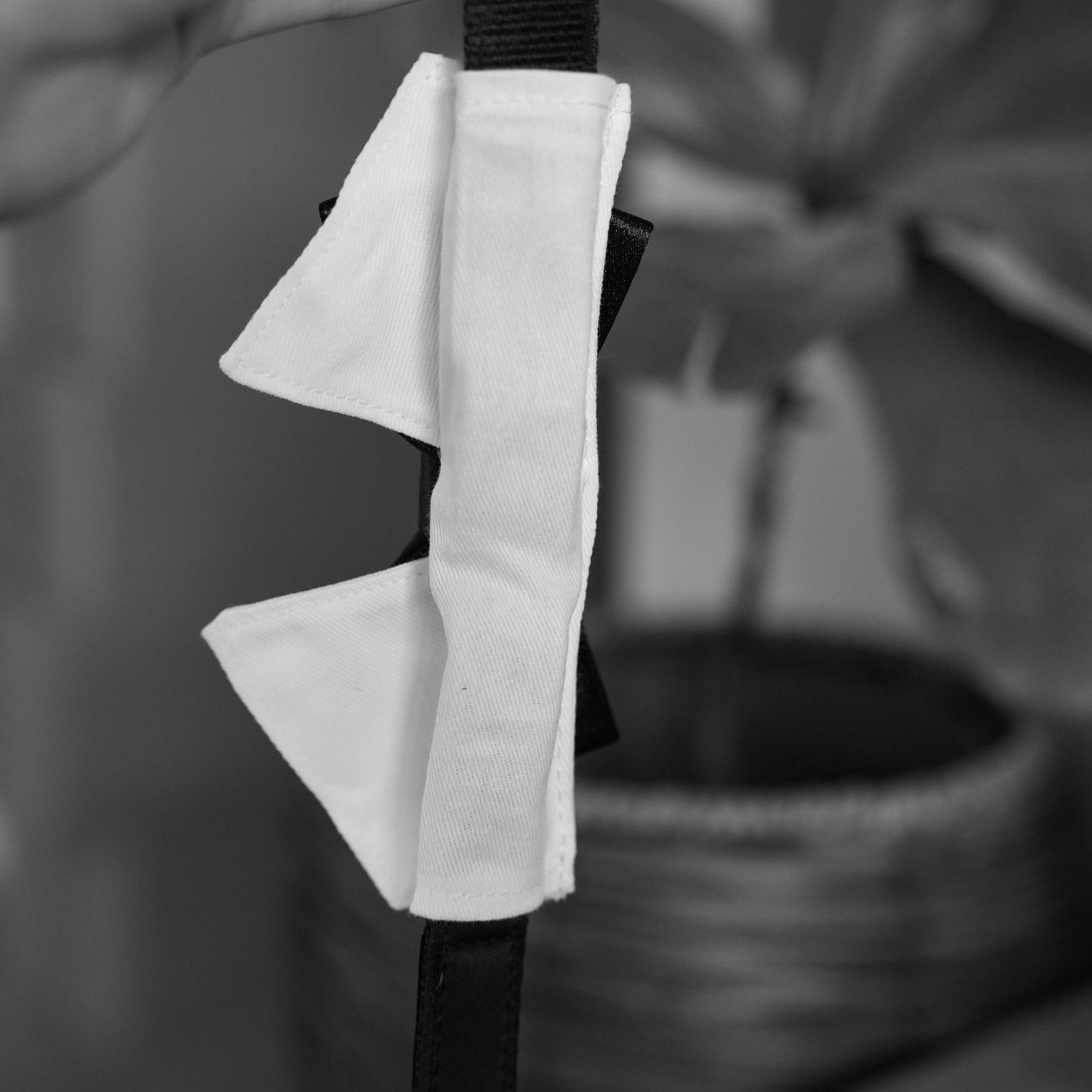 Wedding Set - Black Bow Tie