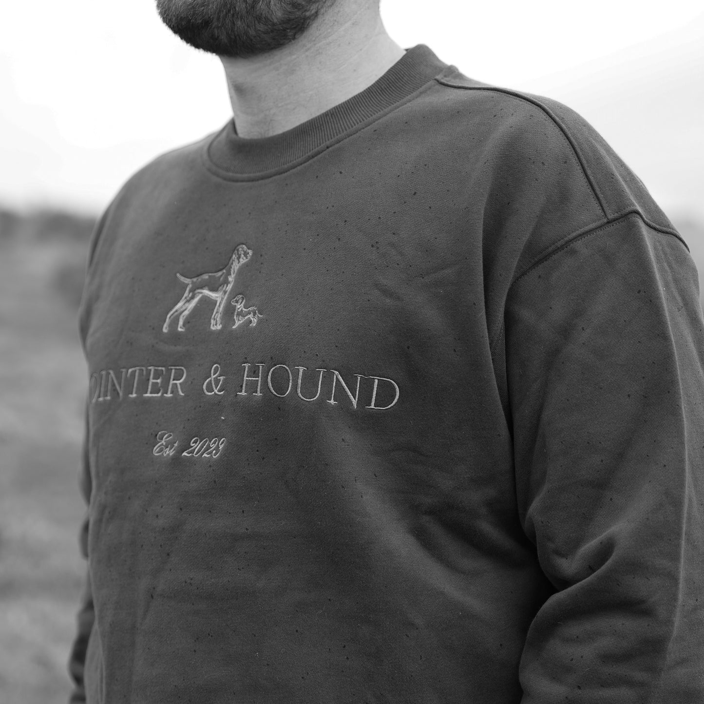 Mens Heritage Crew - Charcoal