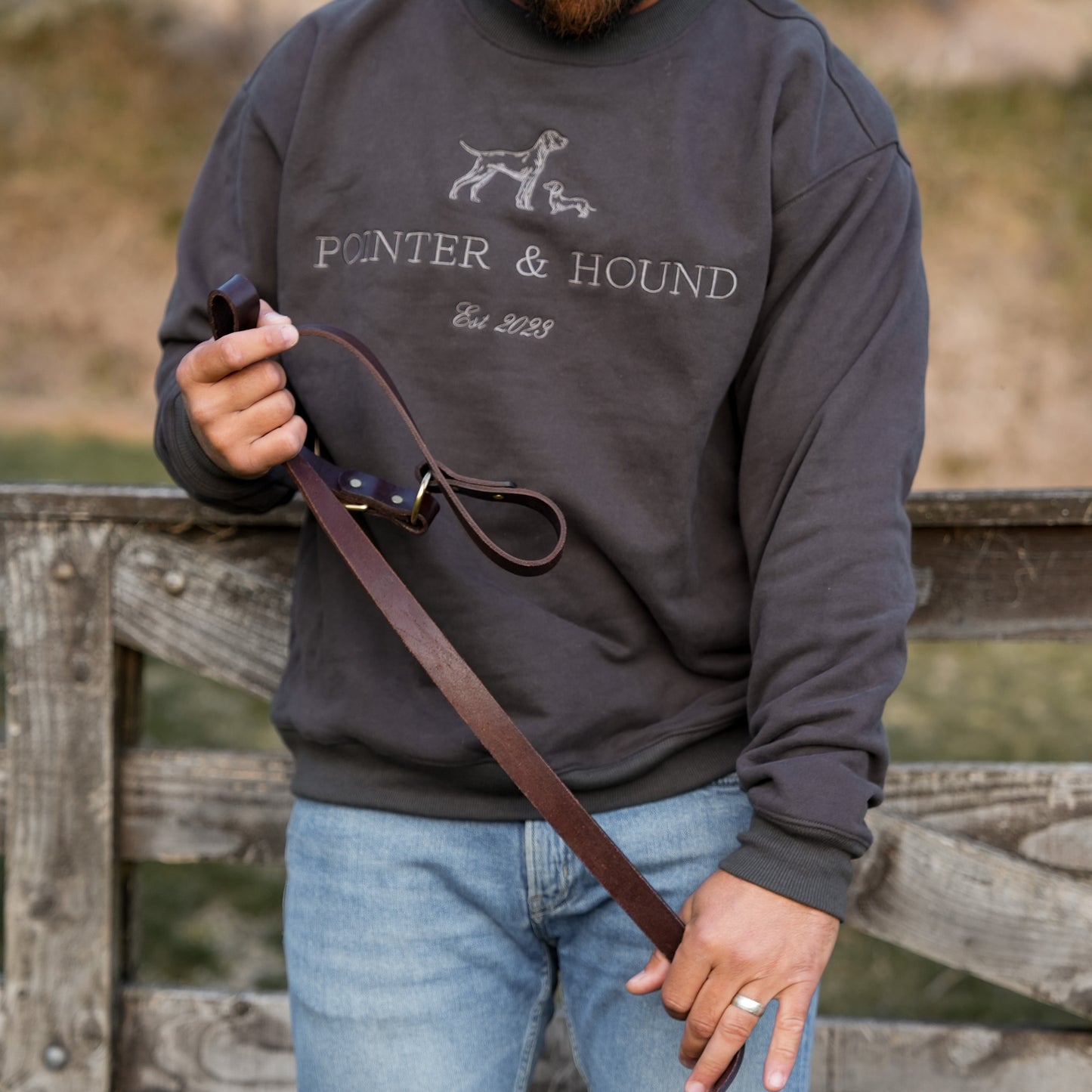 Mens Heritage Crew - Charcoal