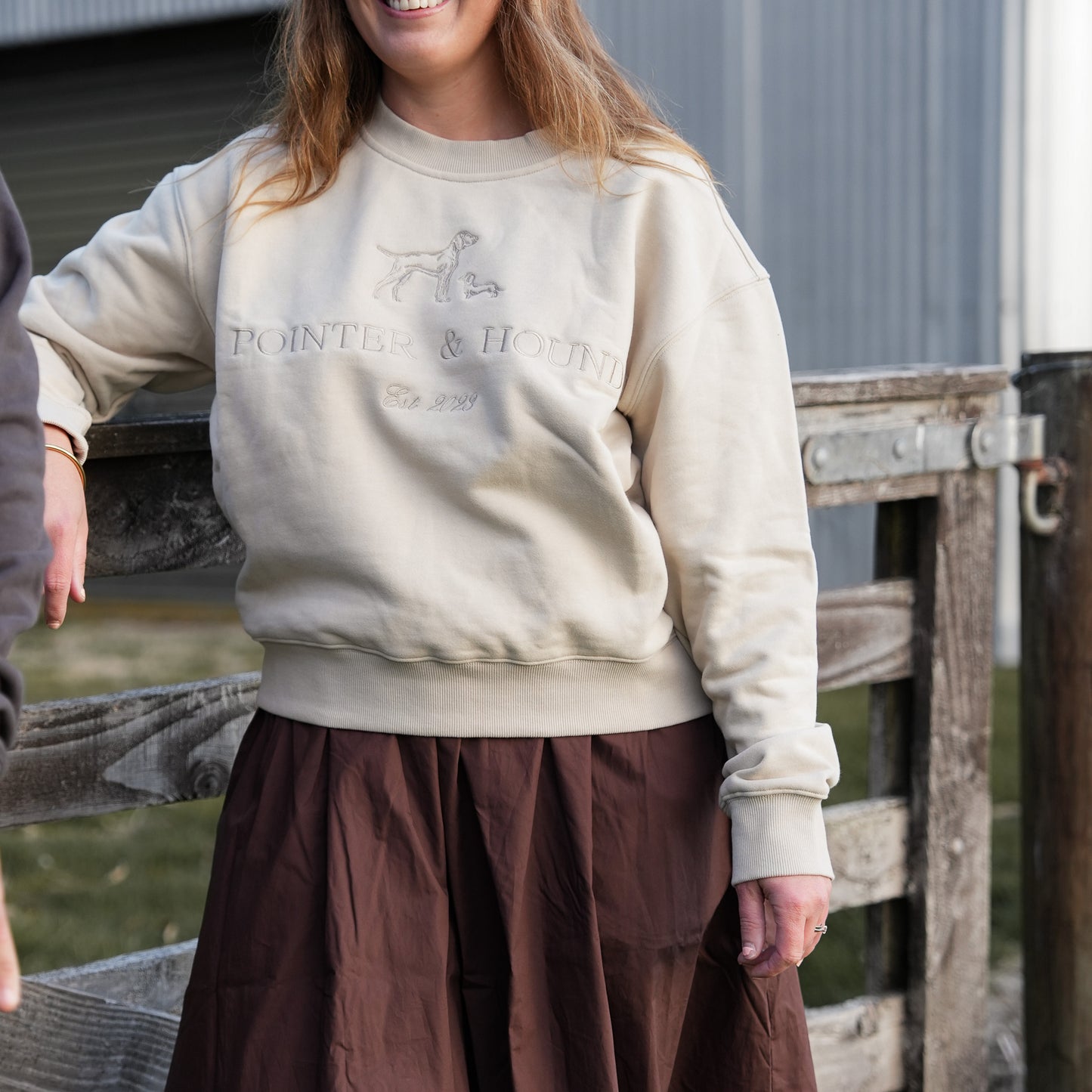 Womens Heritage Crew - Cream