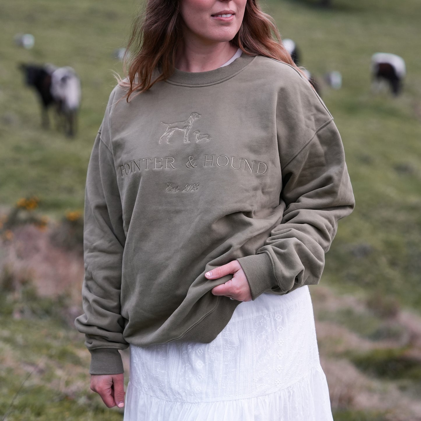 Womens Heritage Crew - Fern