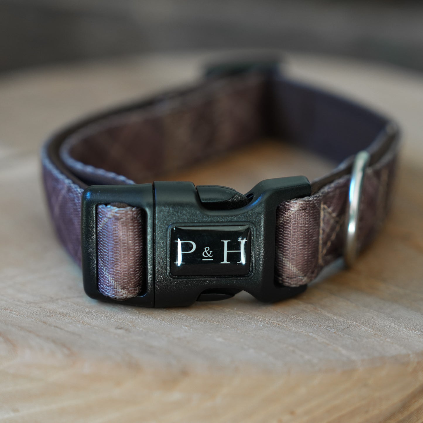 Signature Collar - Brown Tartan