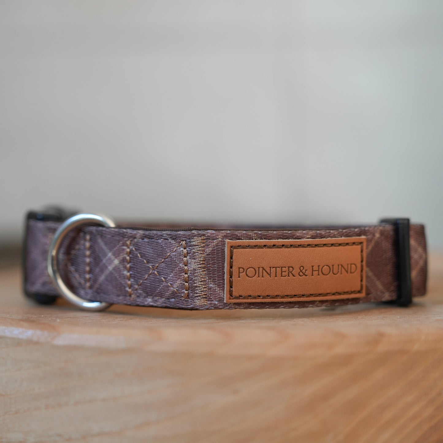 Signature Collar - Brown Tartan