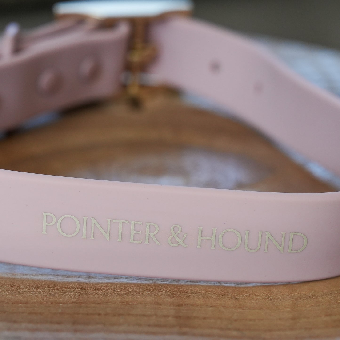 PVC Collar - Blush Pink