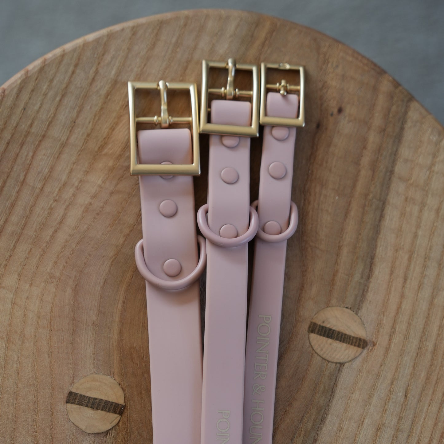 PVC Collar - Blush Pink