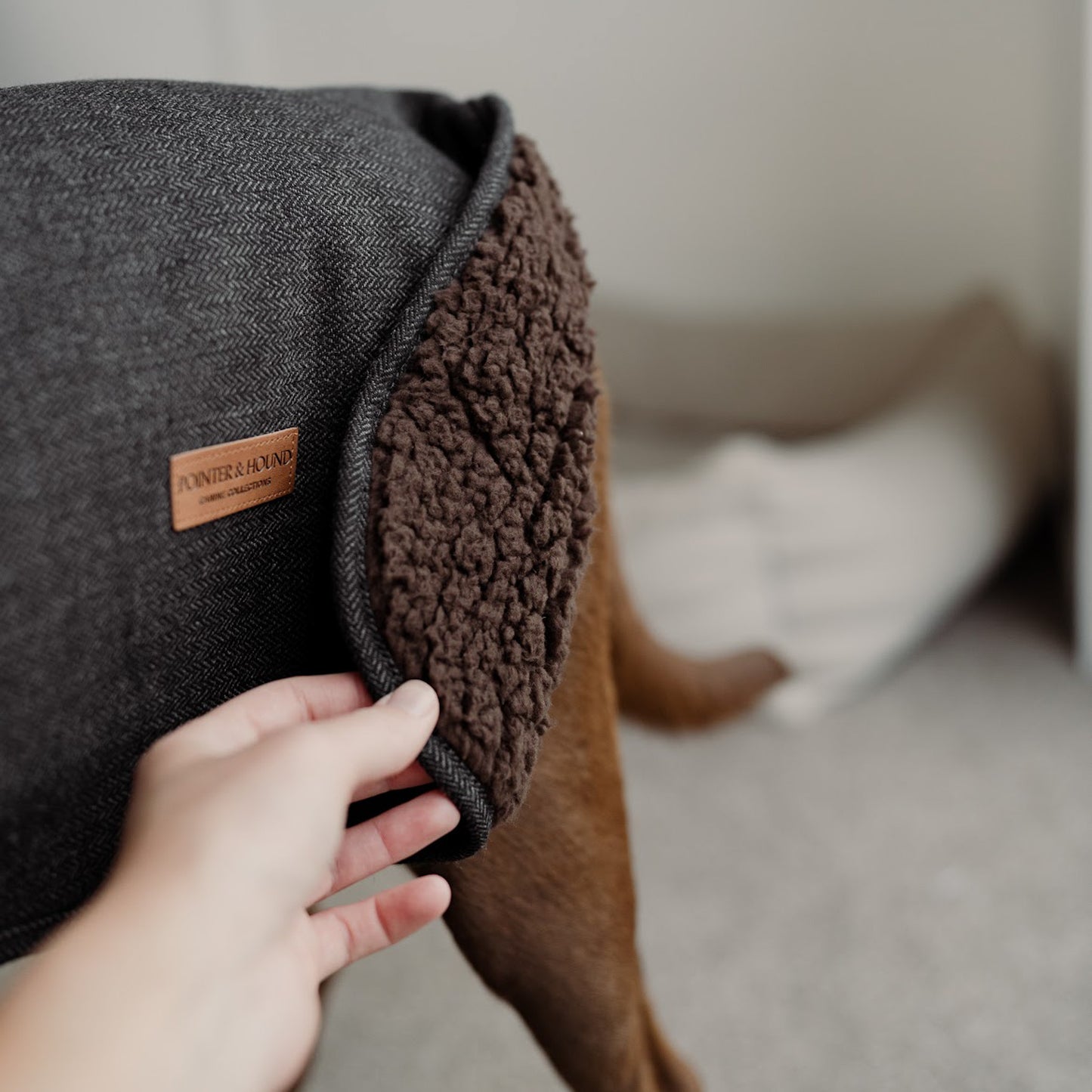 Herringbone Fleece Jacket