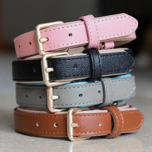 Padded Leather Collars