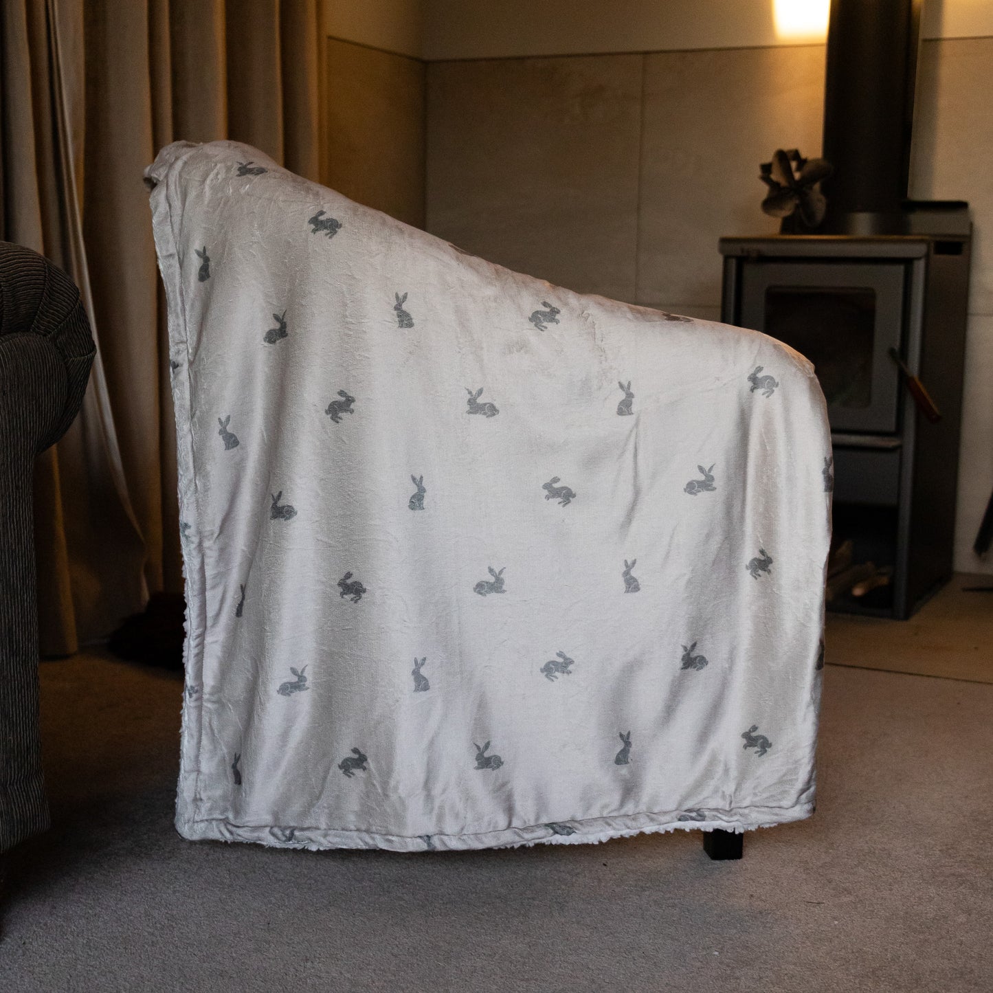 Luxury Blanket - Bunny Print