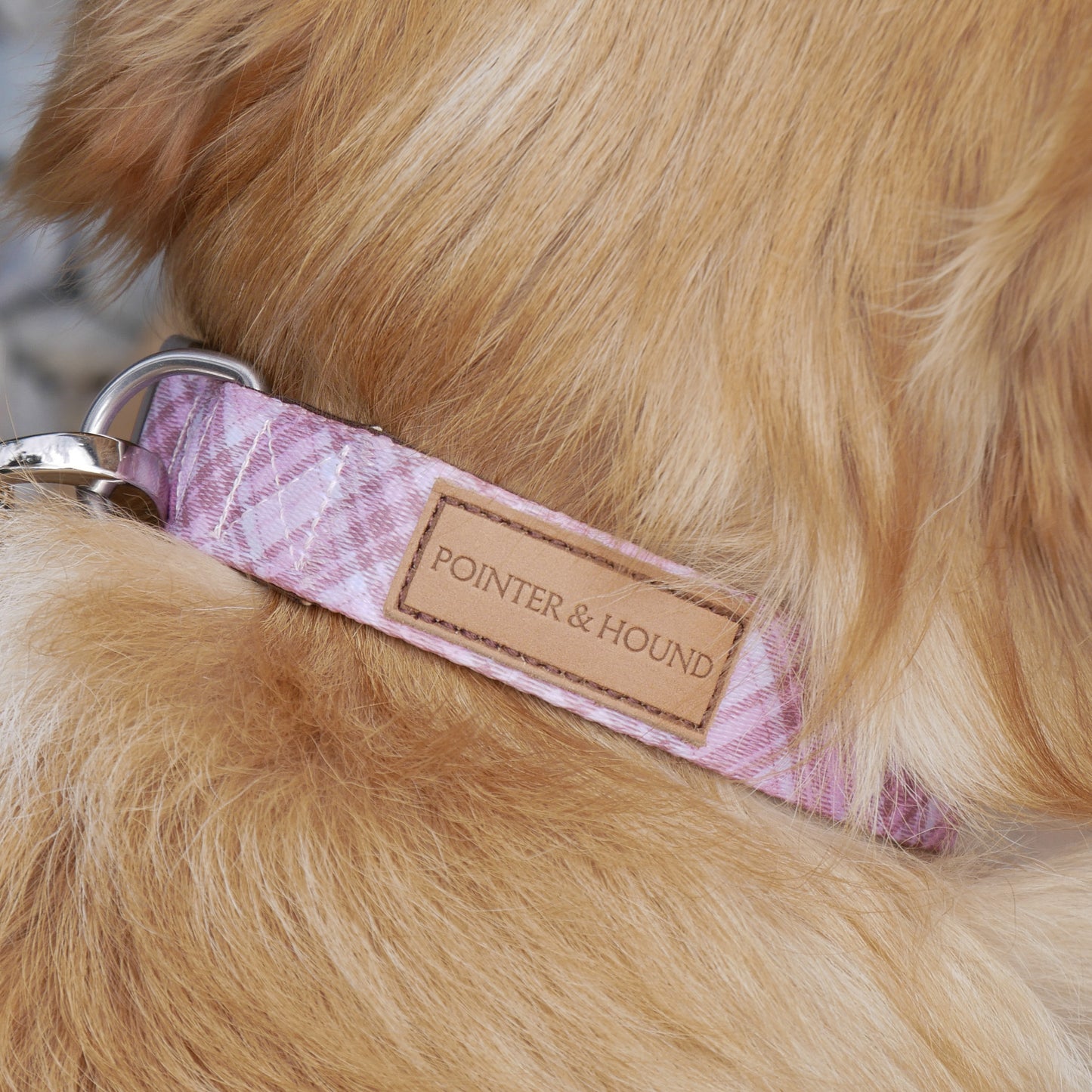 Pink Tartan Collar