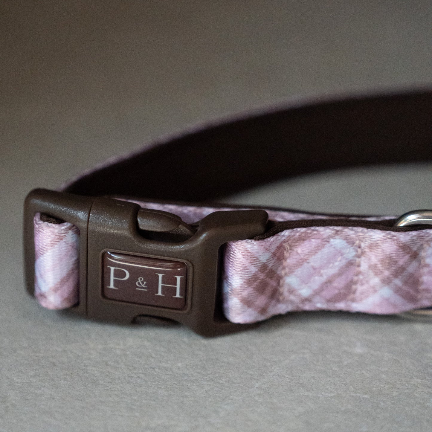 Signature Collar - Pink Tartan