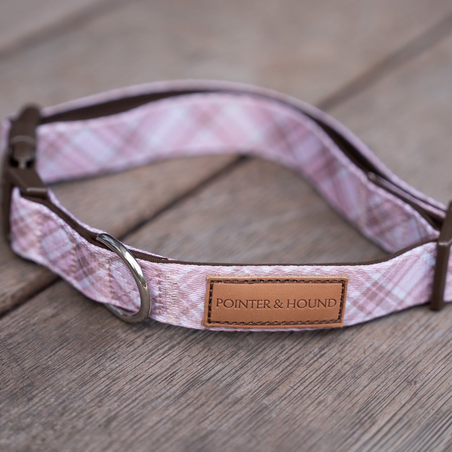 Signature Collar - Pink Tartan