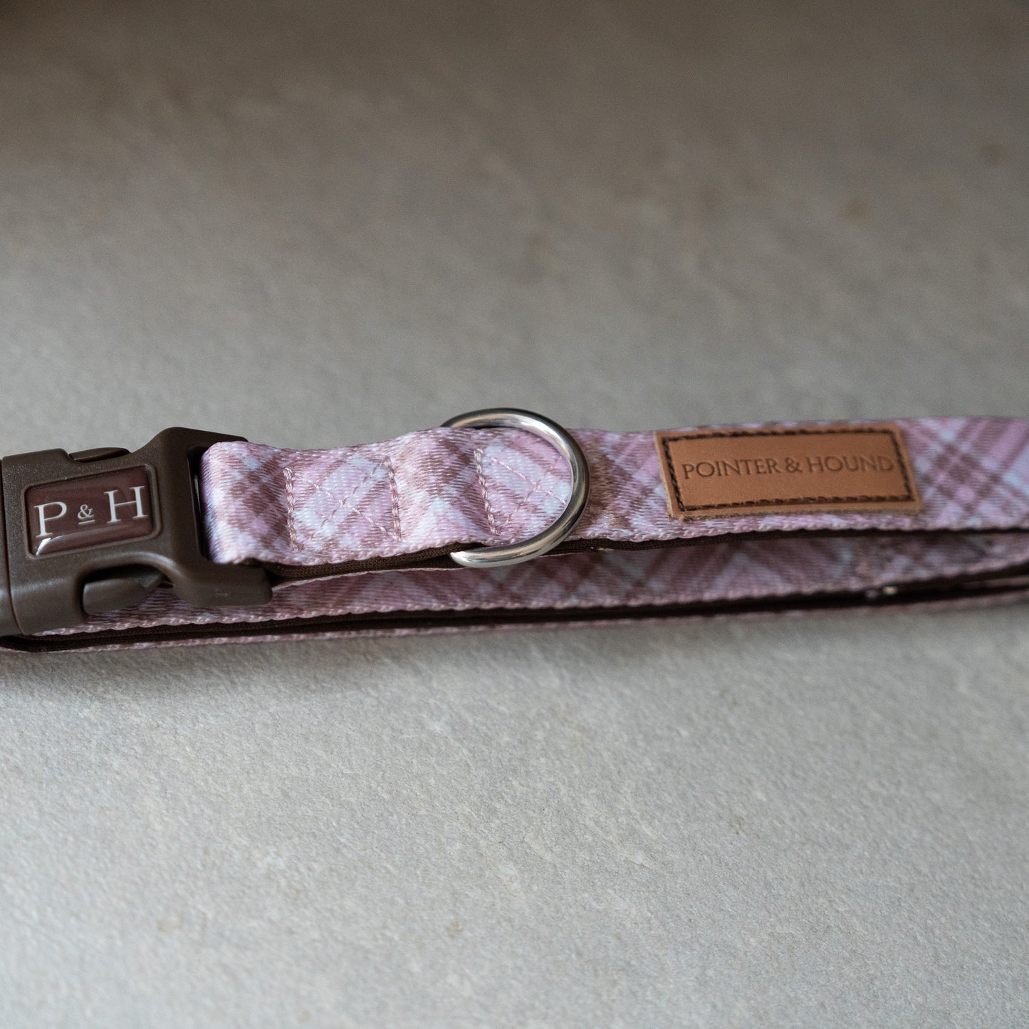 Signature Collar - Pink Tartan