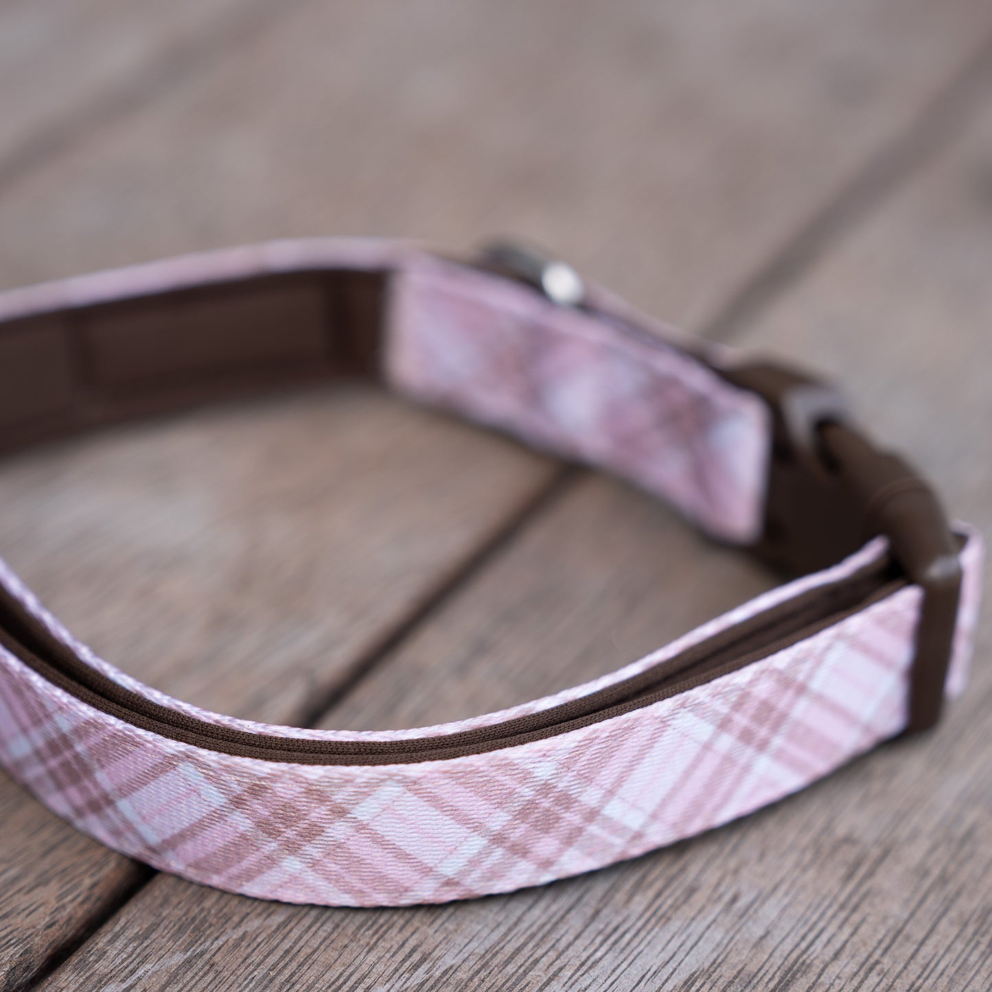 Signature Collar - Pink Tartan