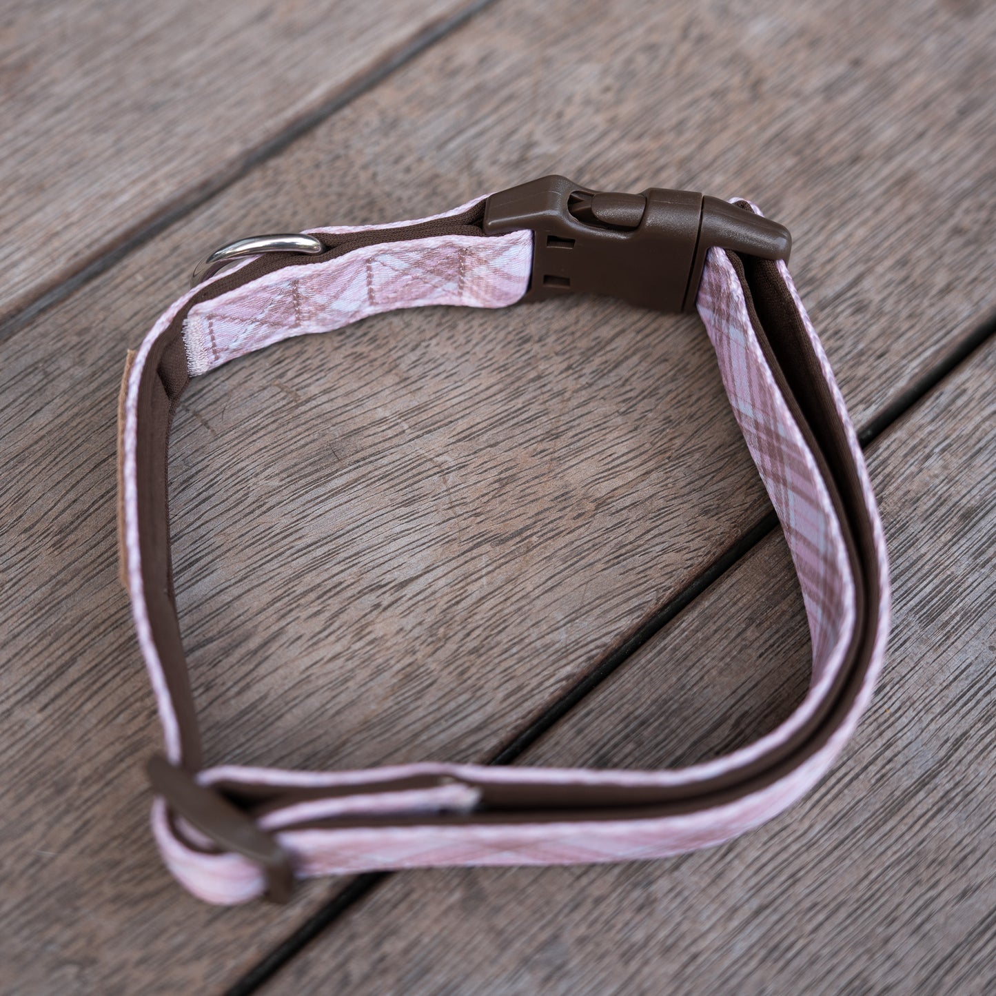 Signature Collar - Pink Tartan
