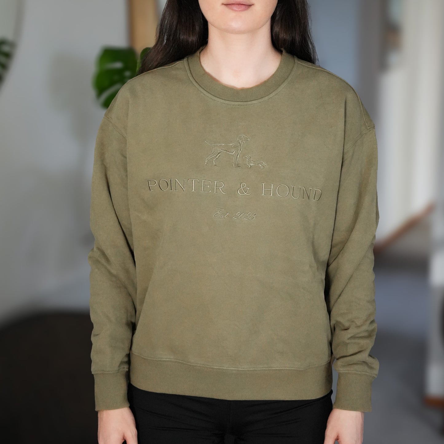 Womens Heritage Crew - Fern