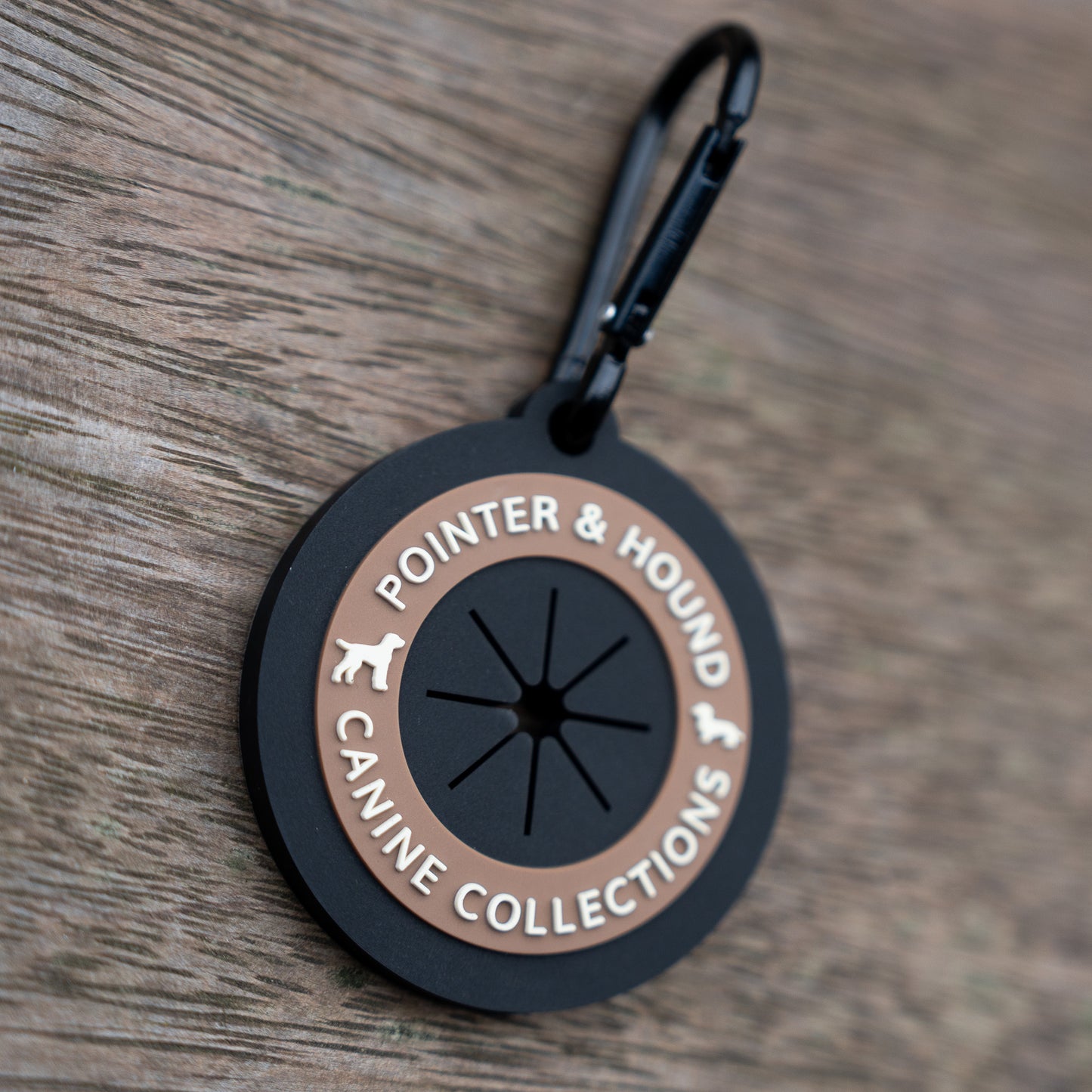 Poop Bag Holder Disc - Black
