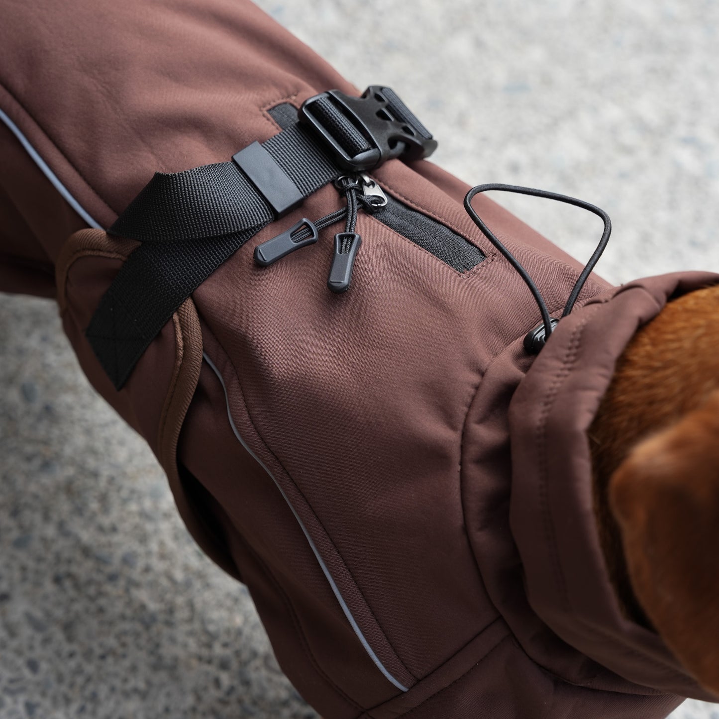 Waterproof Jacket - Maroon