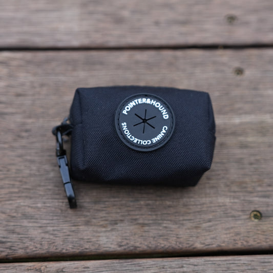 Poop Bag Holder - Black