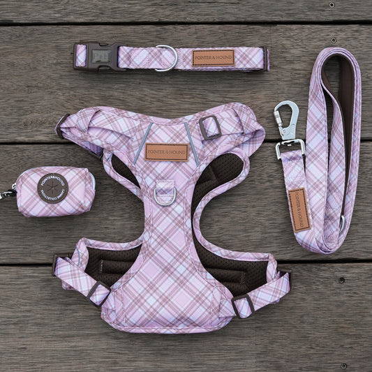 Signature Walk Set - Pink Tartan