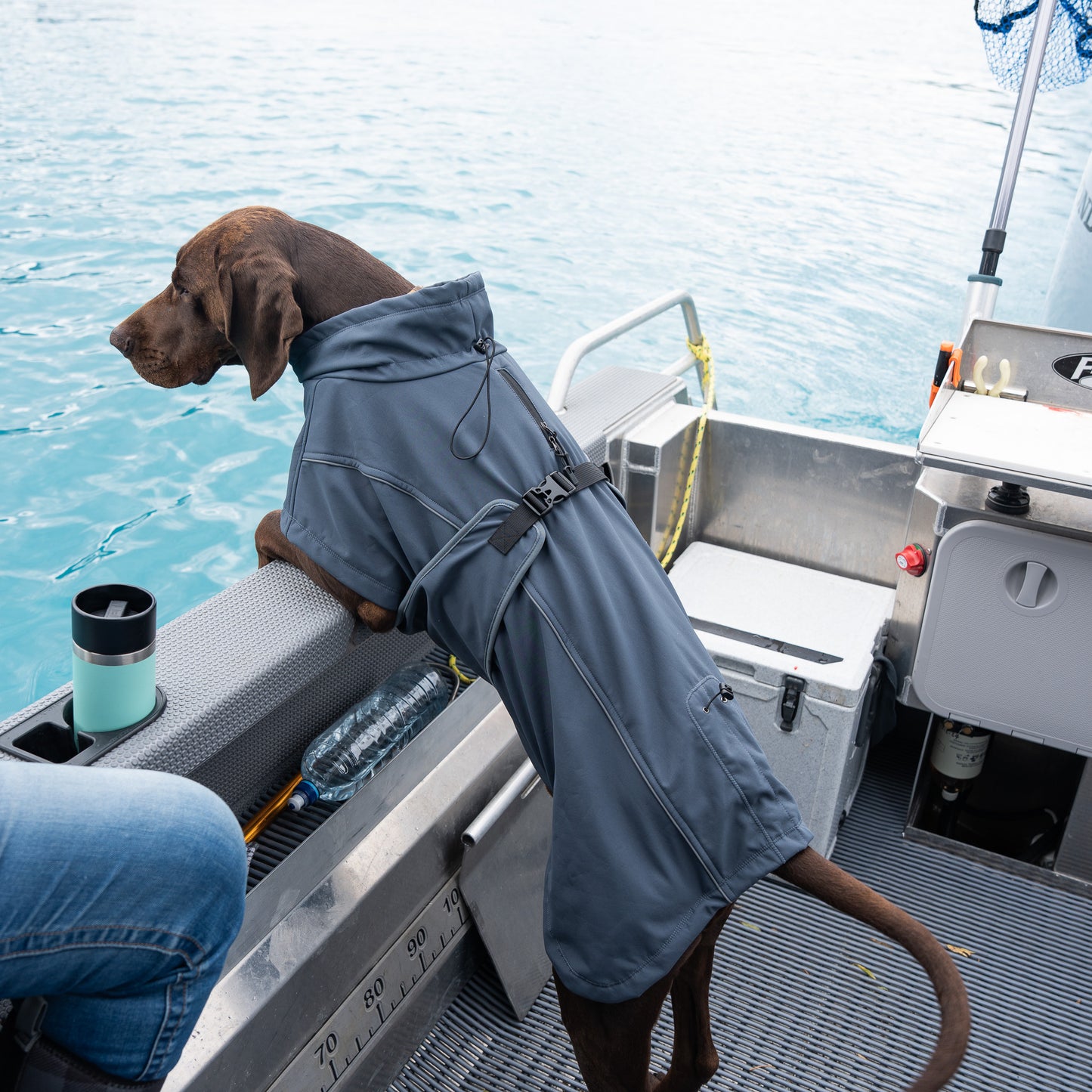 Waterproof Jacket - Slate Blue