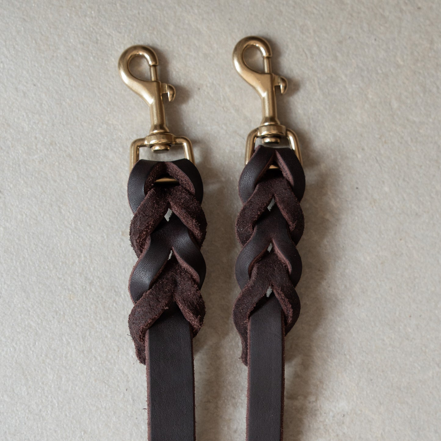 Braided Leather Leash