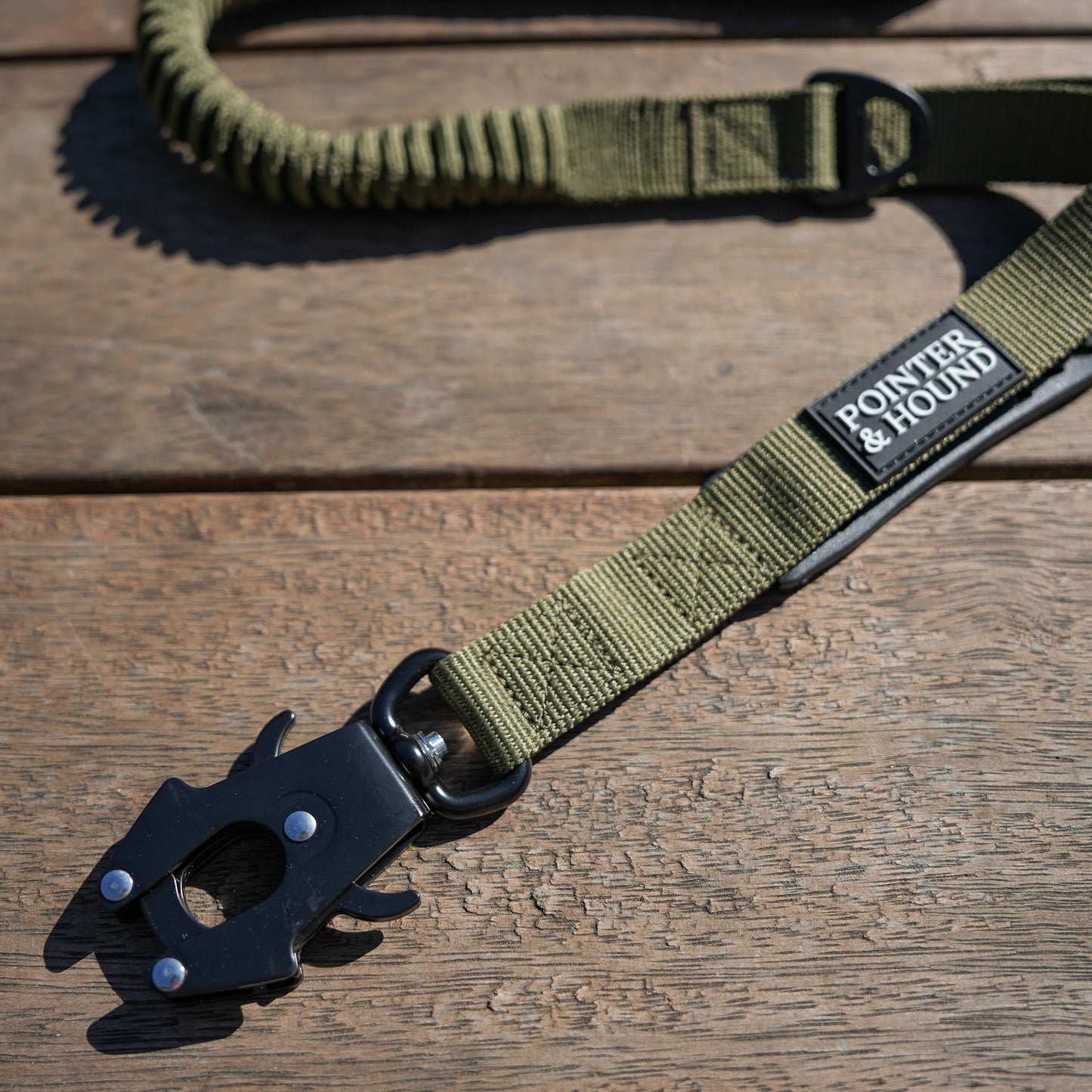 Tactical Collar + Leash Combo - Army Green