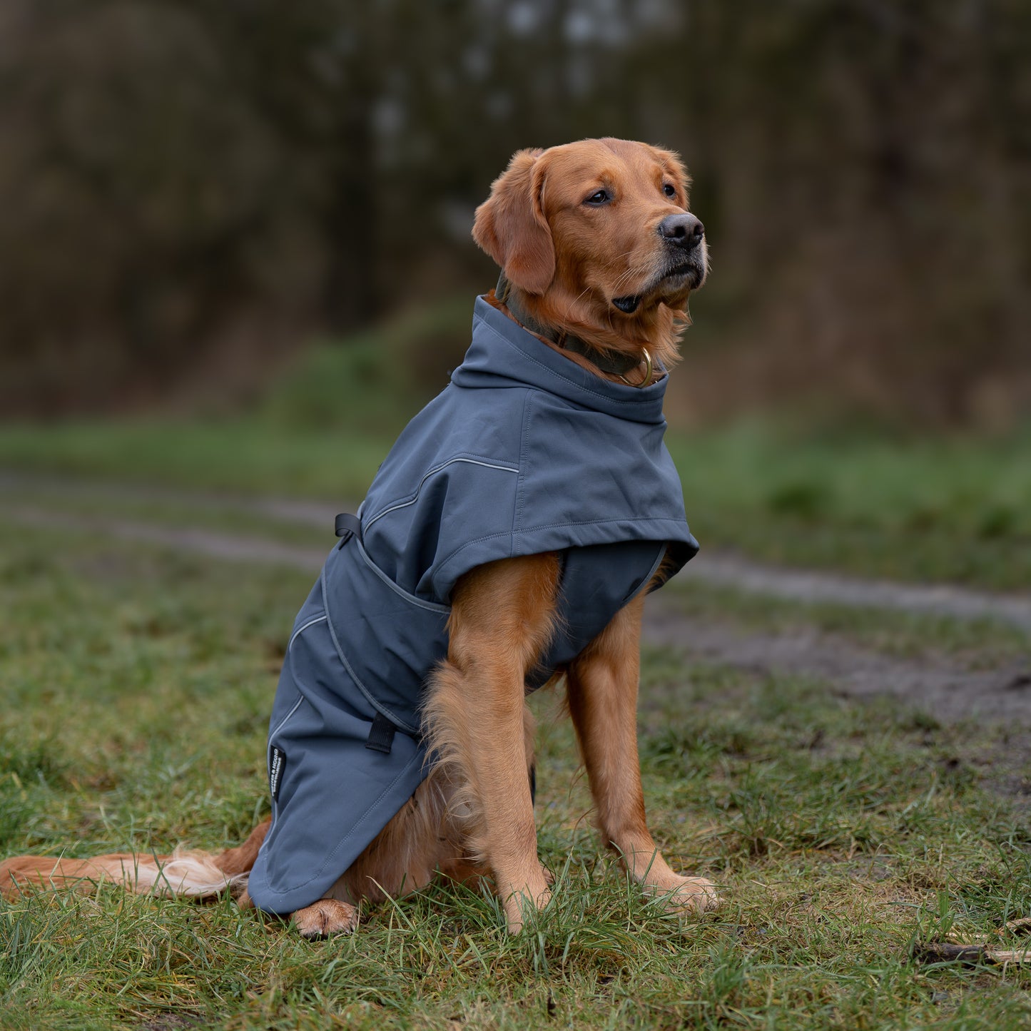 Waterproof Jacket - Slate Blue