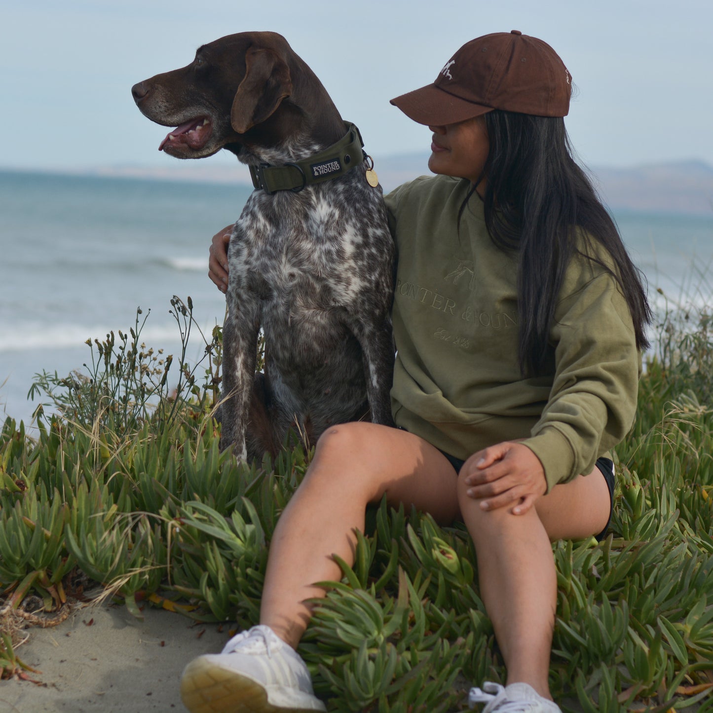 Womens Heritage Crew - Fern