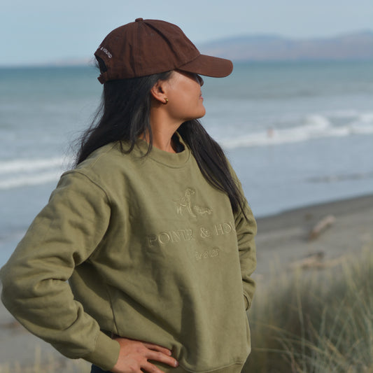 Womens Heritage Crew - Fern