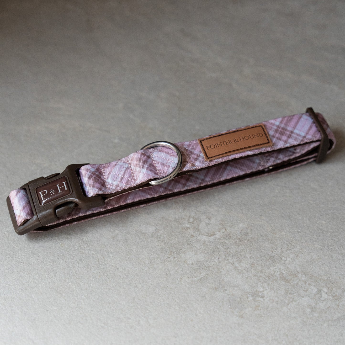 Signature Collar - Pink Tartan