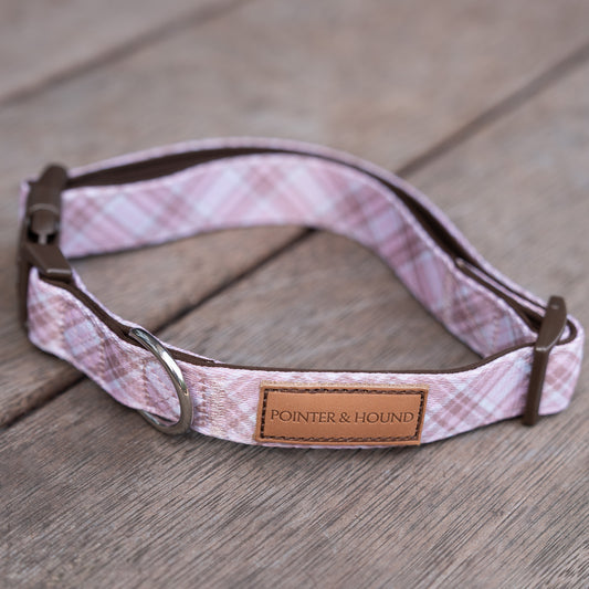 Signature Collar - Pink Tartan
