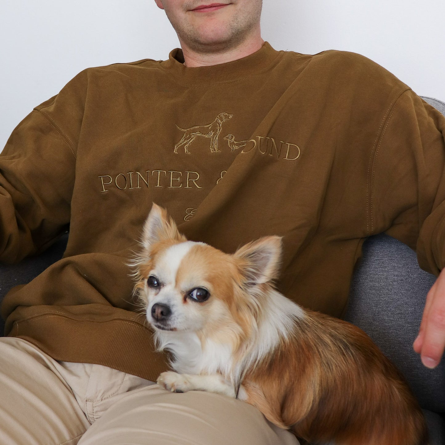 Mens Heritage Crew - Walnut