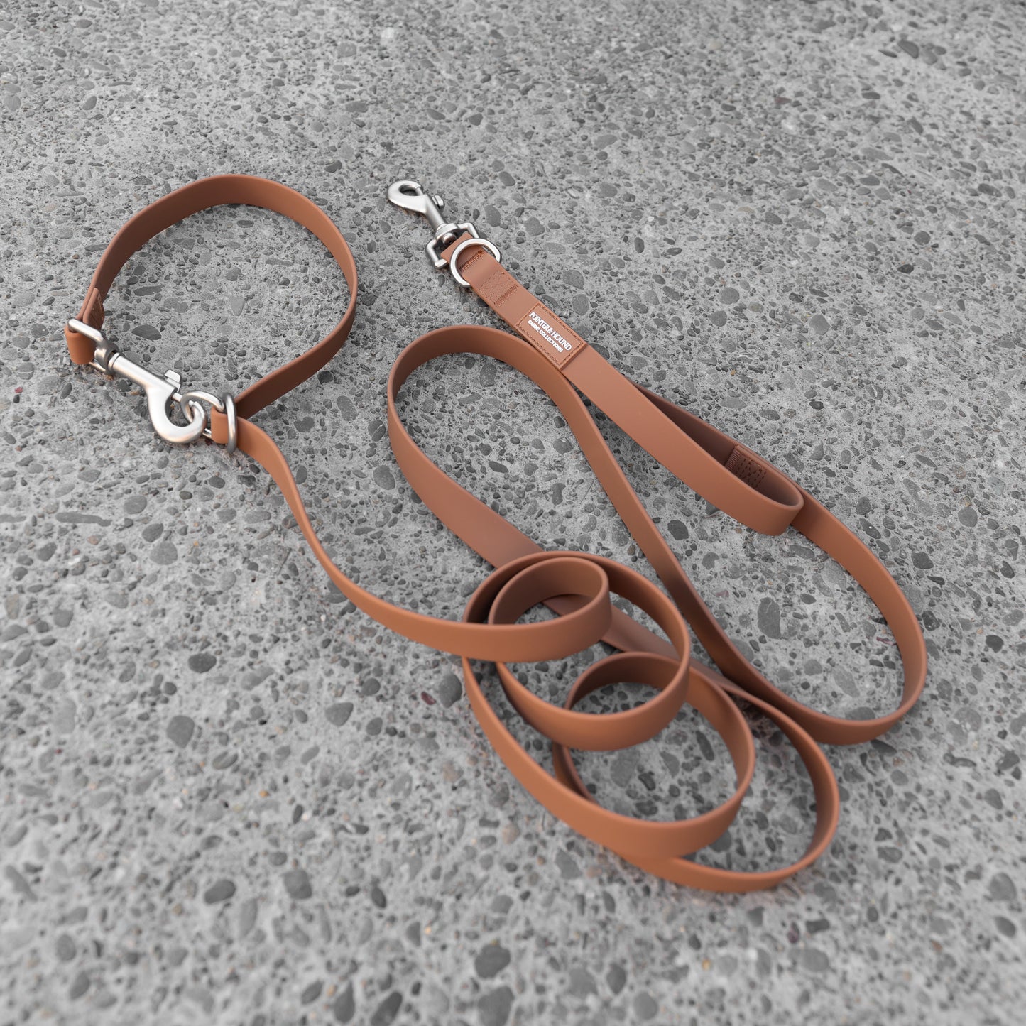 Hands -Free Leash - Brown