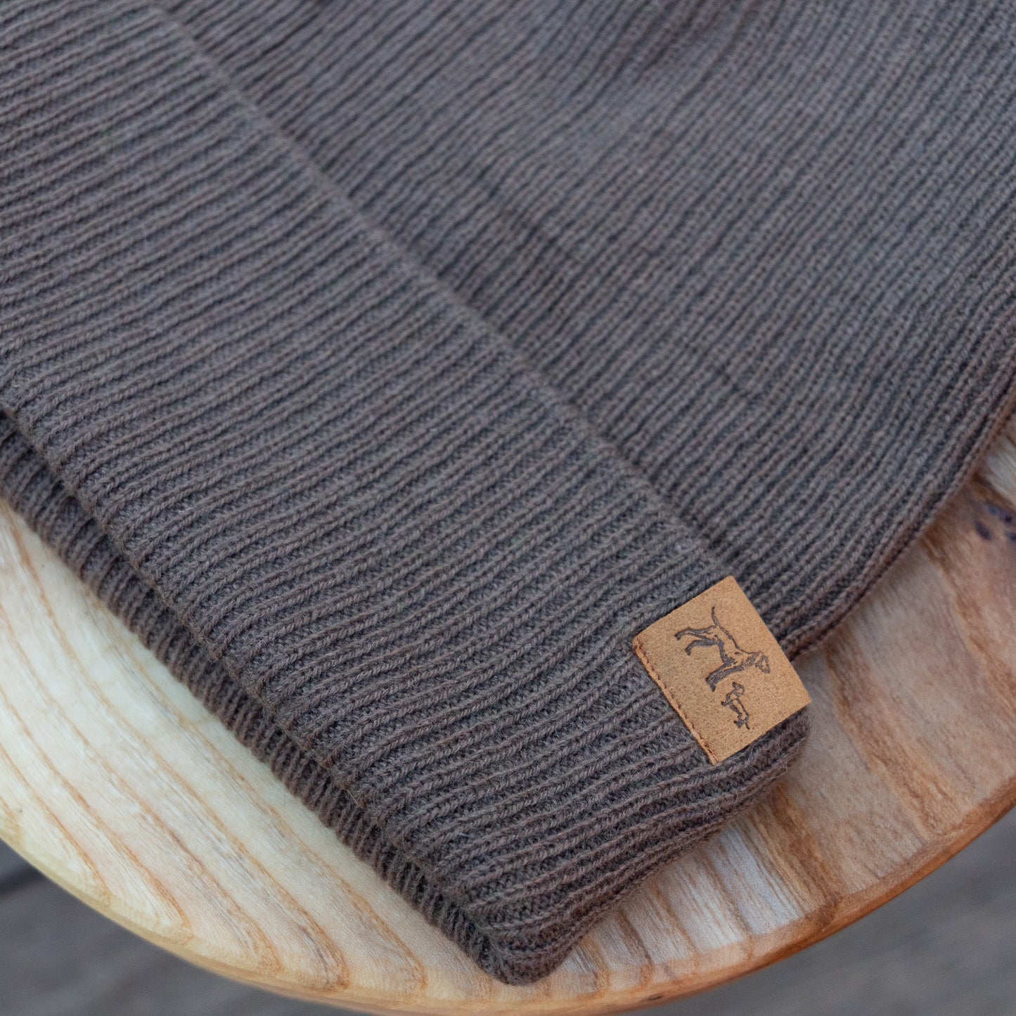Merino Beanie - Brown