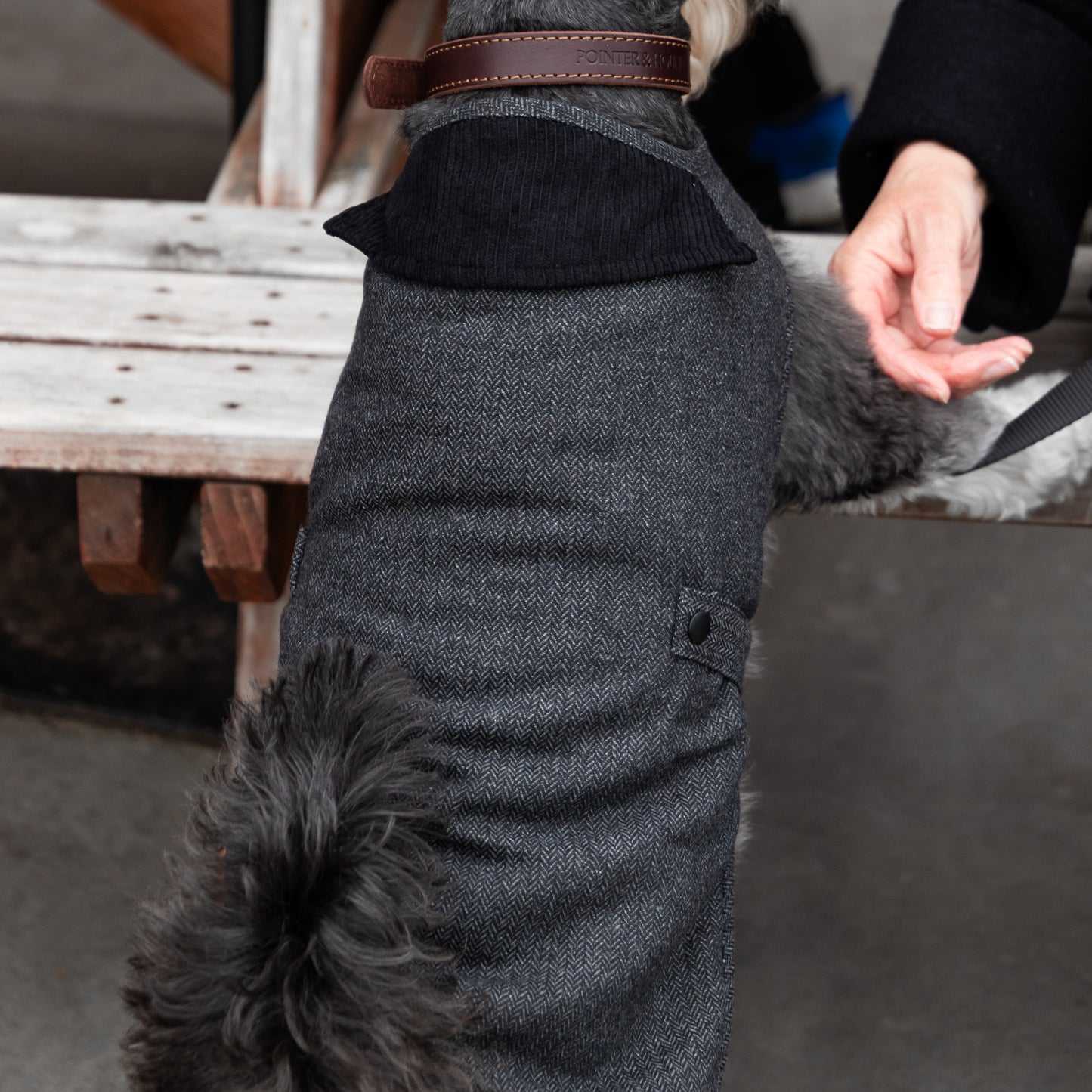 Herringbone Fleece Jacket