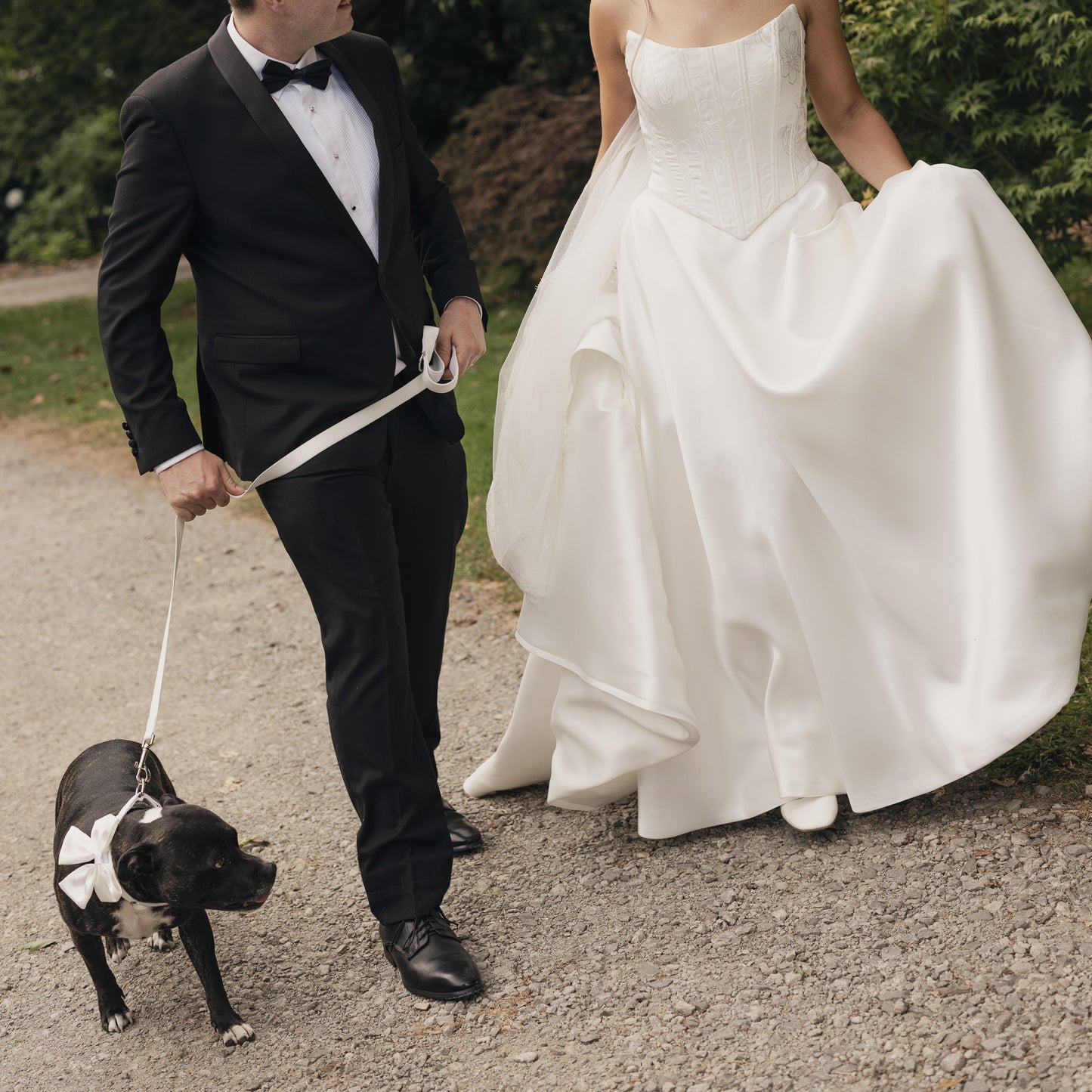 Wedding Set - White Bow