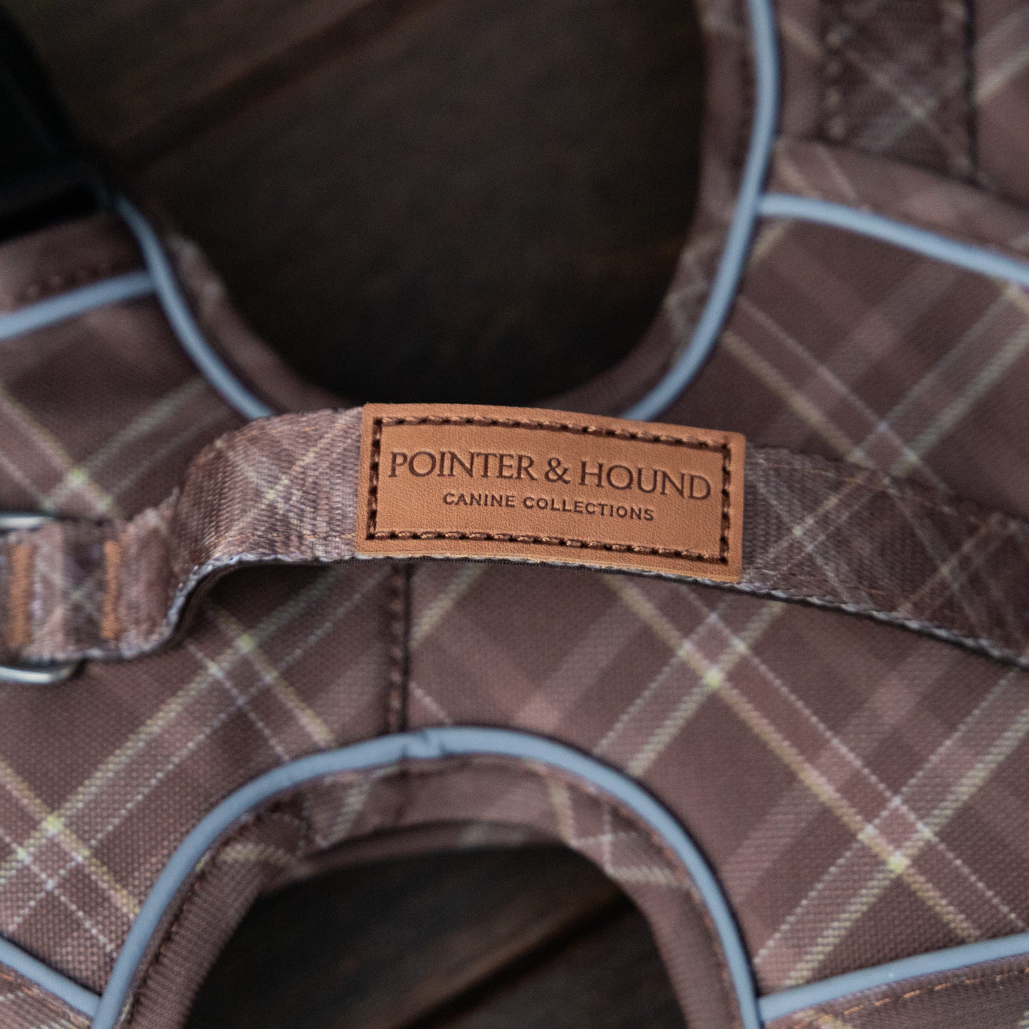 Signature Harness - Brown Tartan