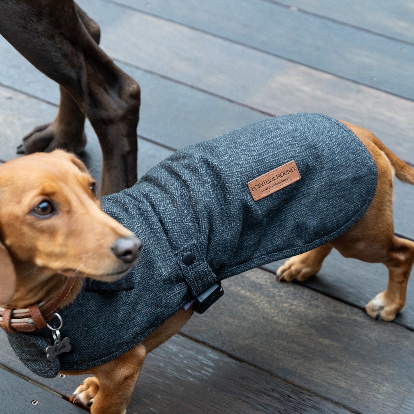 Herringbone Fleece Jacket