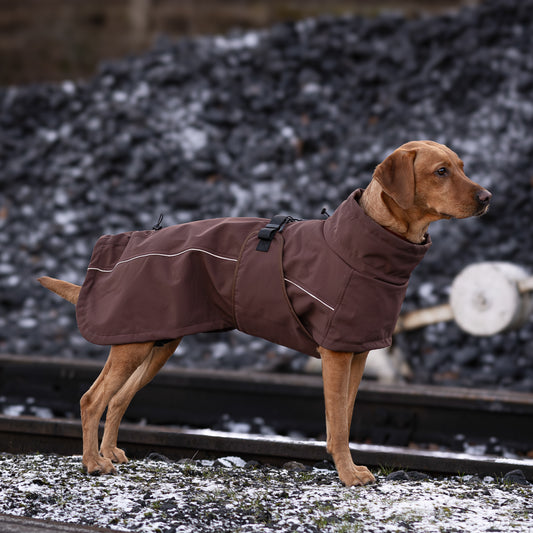 Waterproof Jacket - Maroon Brown