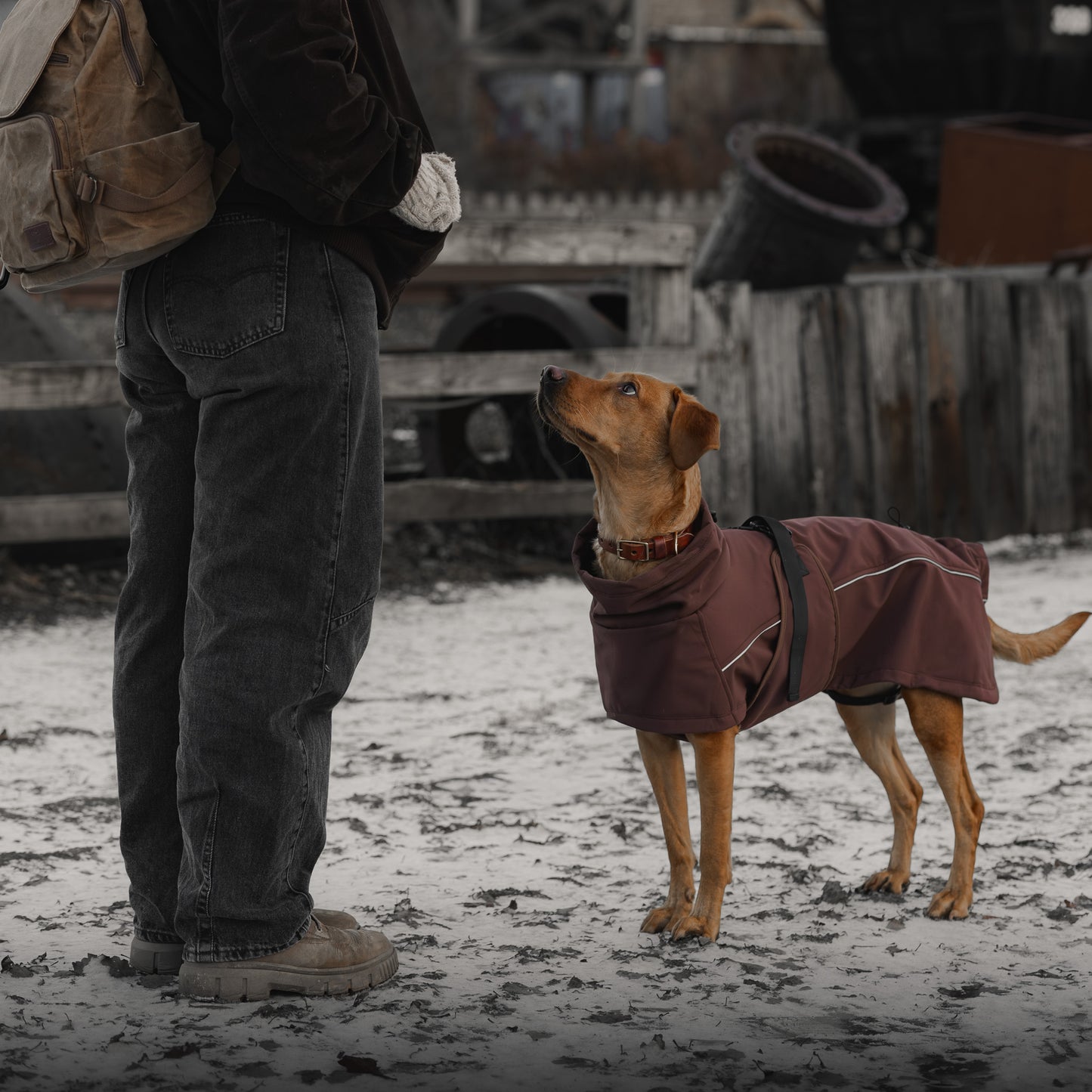 Waterproof Jacket - Maroon