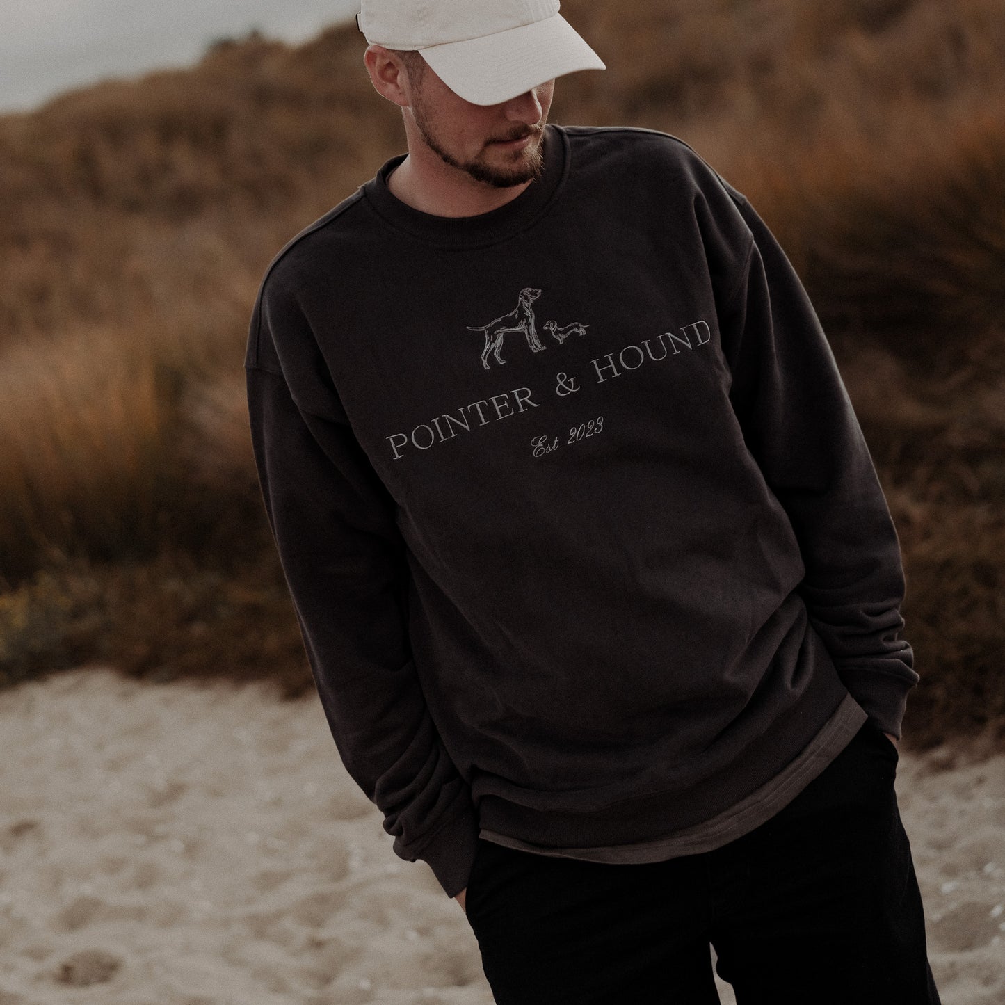 Mens Heritage Crew - Charcoal