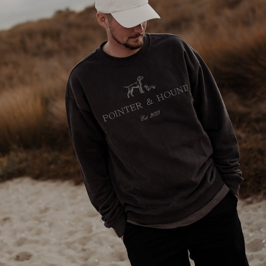 Mens Heritage Crew - Charcoal
