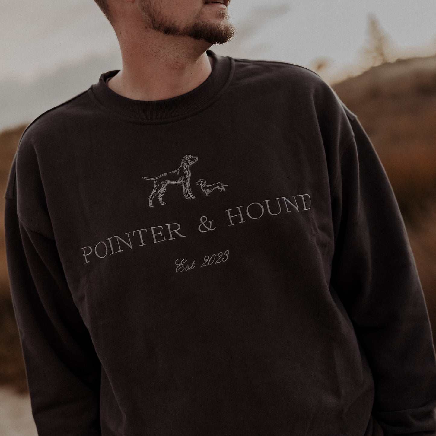 Mens Heritage Crew - Charcoal