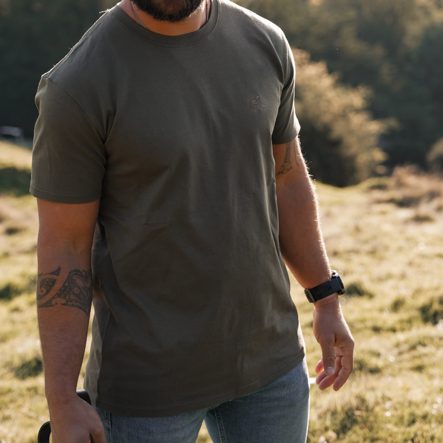 Mens Tee - Dark Olive