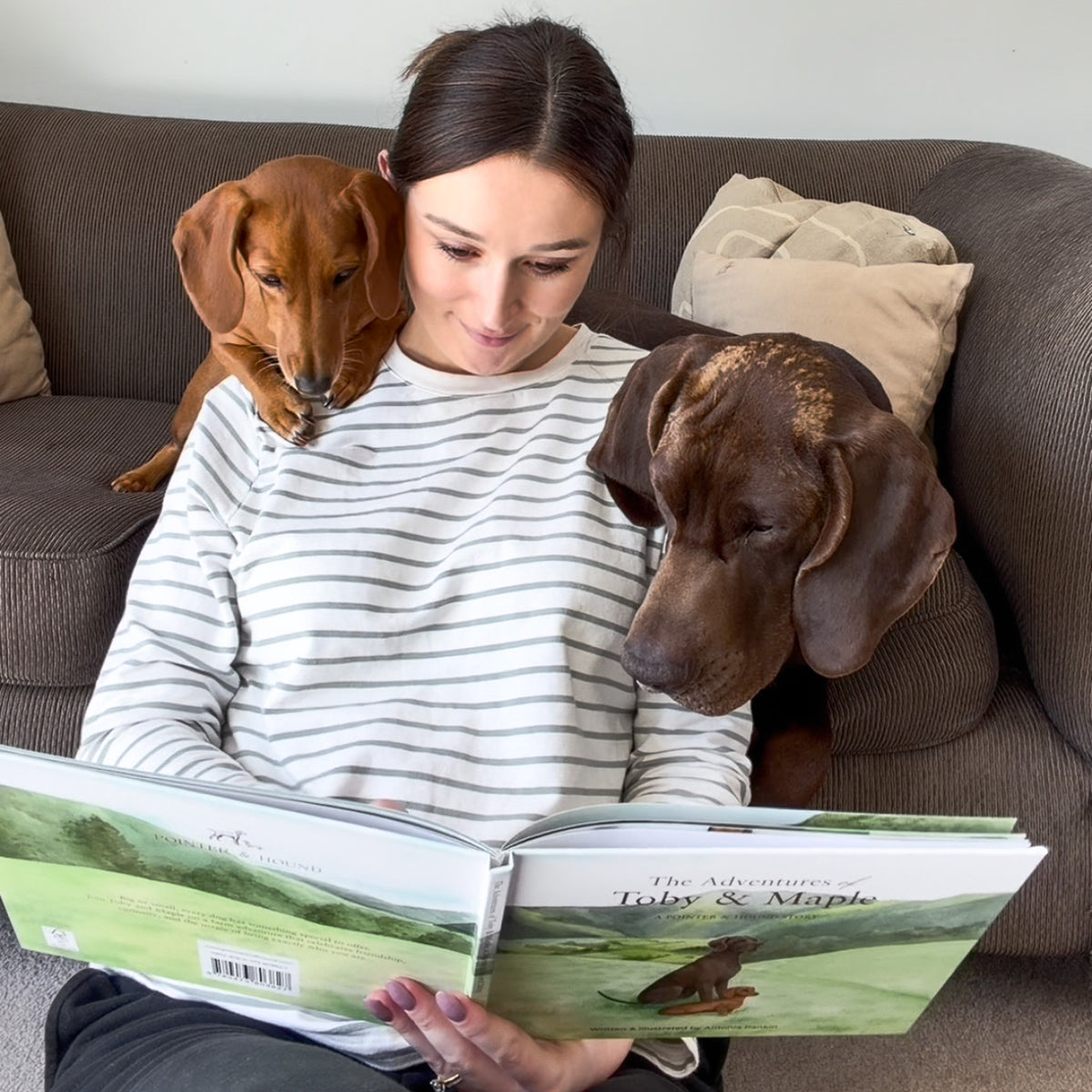The Adventures of Toby & Maple: A Pointer & Hound Story